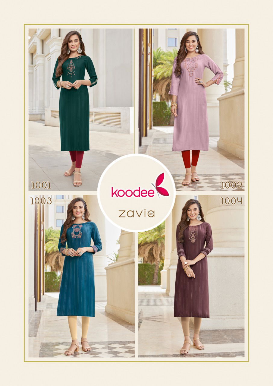 Koodee zavia 1 Fancy Designer Ethnic Wear Latest Kurtis Collection
